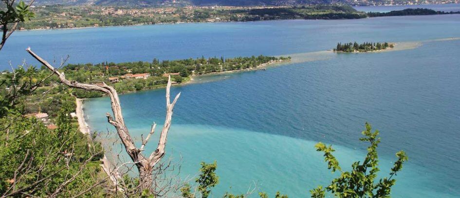 Rocca Di Manerba Beach In Manerba Del Garda Brescia