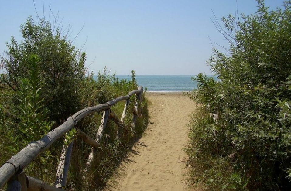 Isola Del Morto Beach A Jesolo Lido Venezia Chiusa